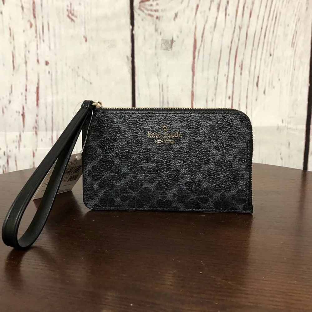 Kate Spade Black Wristlet